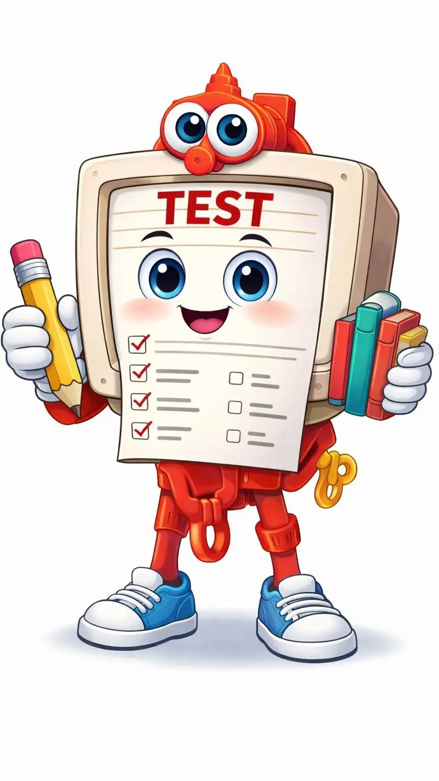 ai character: la test gun combin background