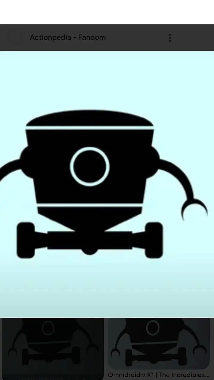 ai character: omnidroid vx1 background