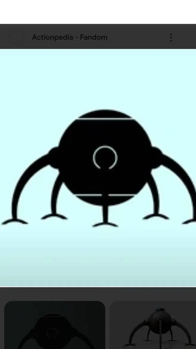 ai character: omnidroide v8 background