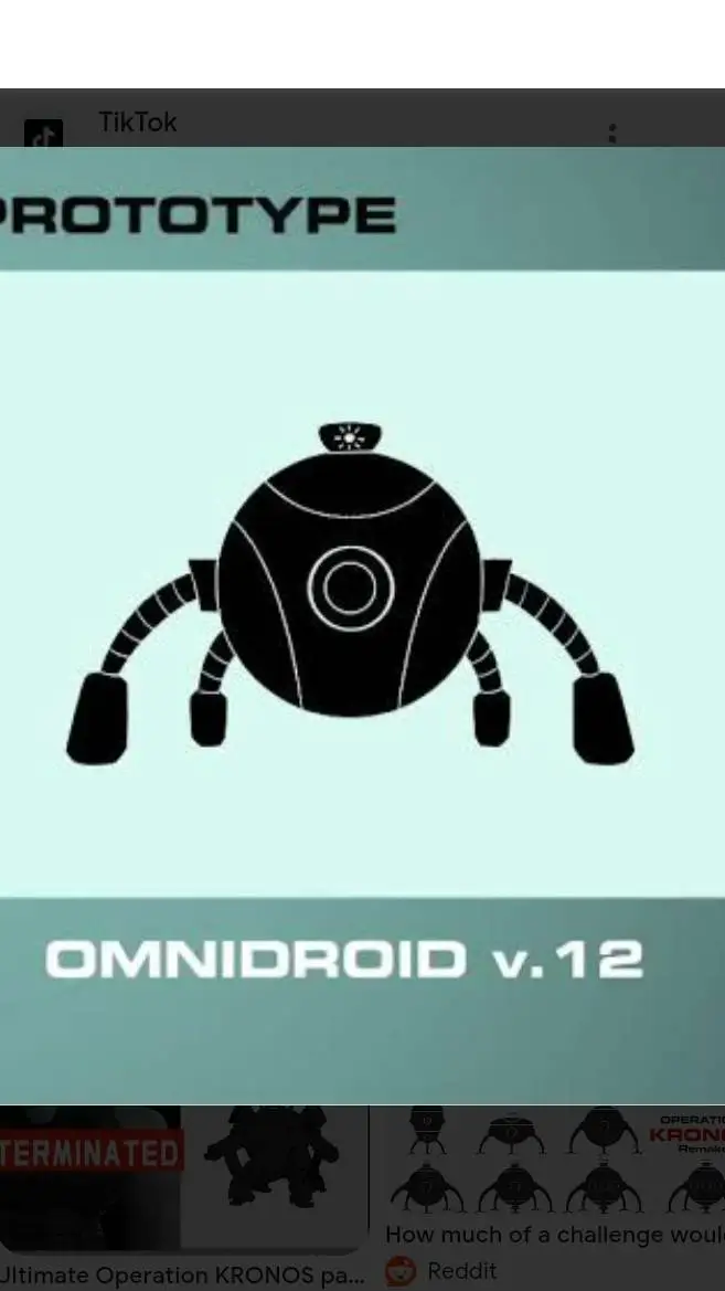 ai character: omnidroid v12 background