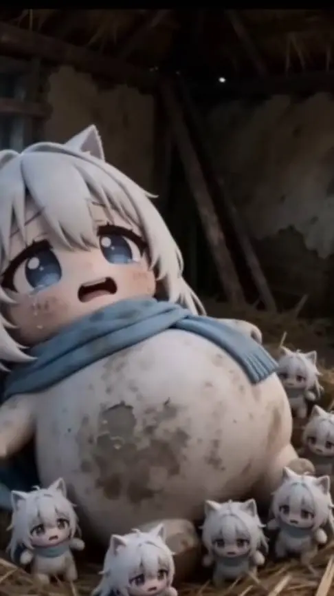 ai character: mamá neko background