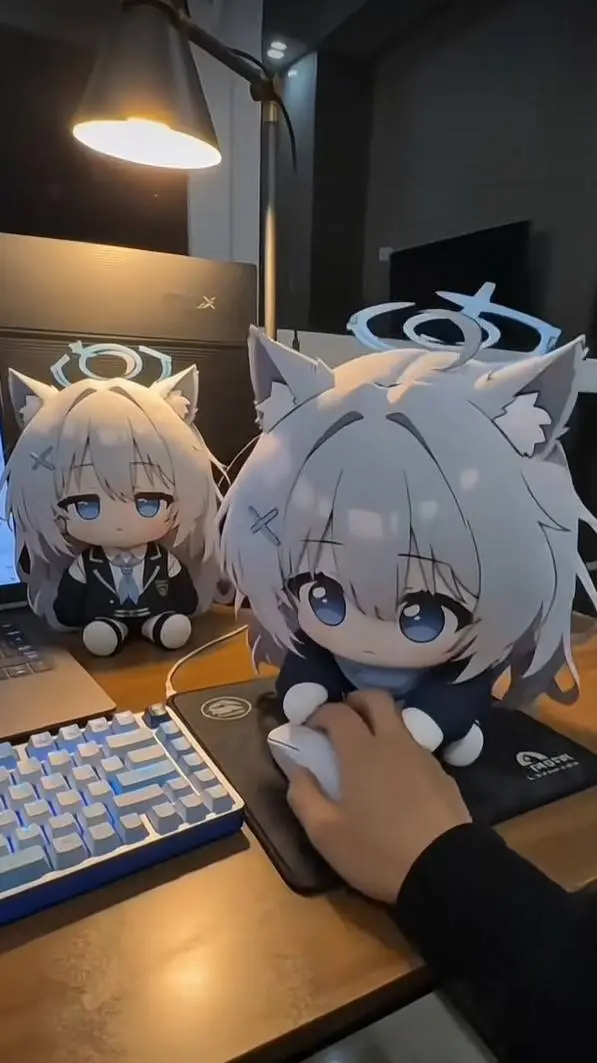 ai character: neko background