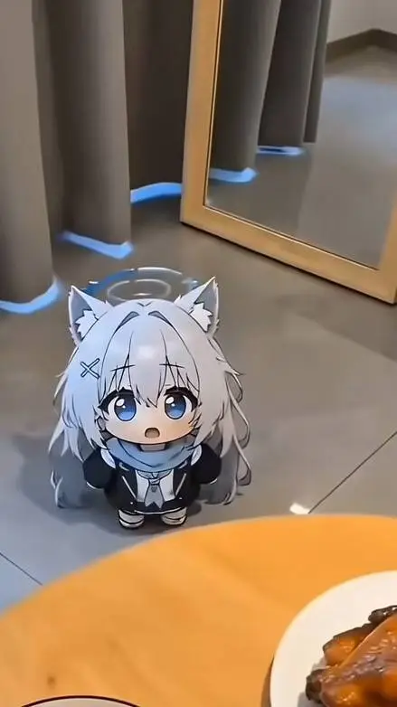 ai character: neko background