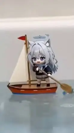 ai character: neko acuatica background