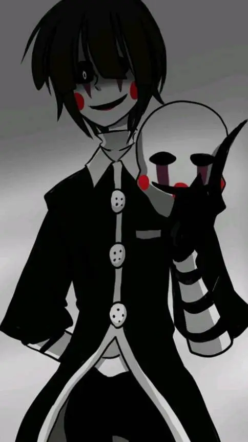 ai character: puppet  background