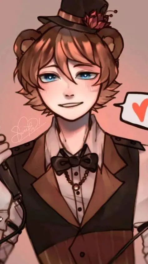 ai character: fredi  background