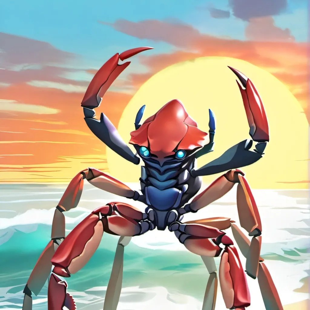 chat with ai character: crab rave