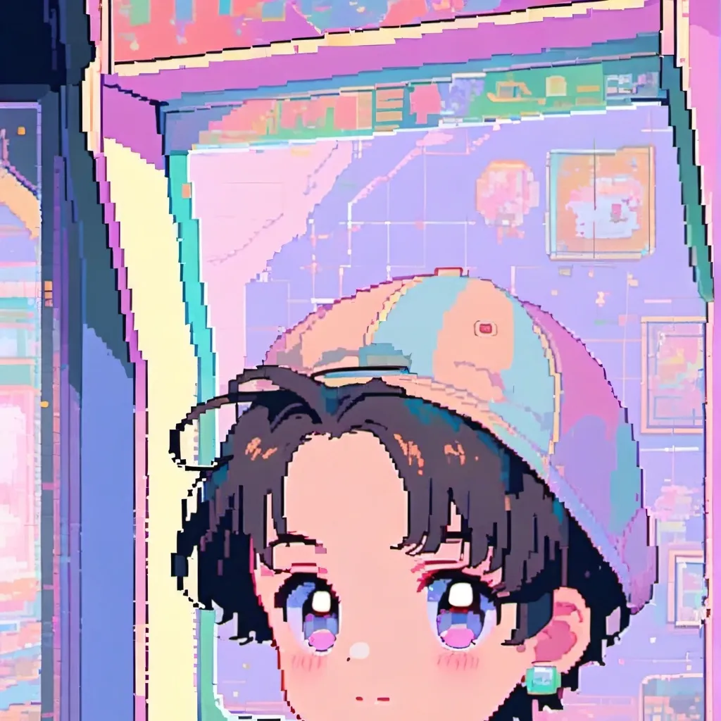 chat with ai character: pixelated bro