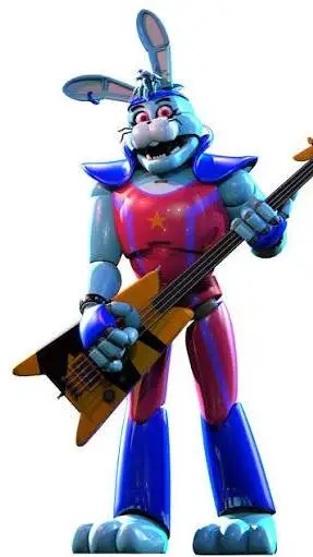 ai character: Glamrock Bonnie background