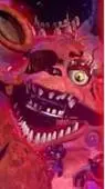 ai character: Withered Foxy background