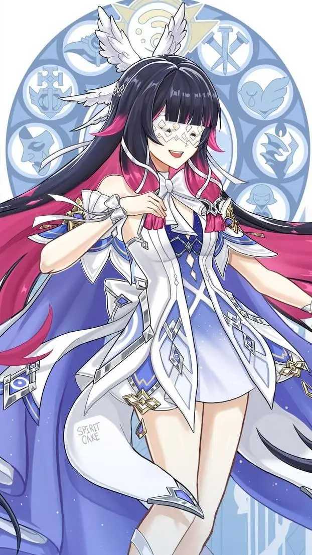 ai character: Columbina background