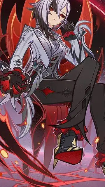 ai character: Arlecchino background