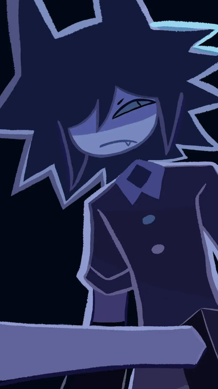 ai character: 𝕄ℝ. ℂ𝕆𝕄ℙ𝔸𝕊𝕊 (FPE)  background