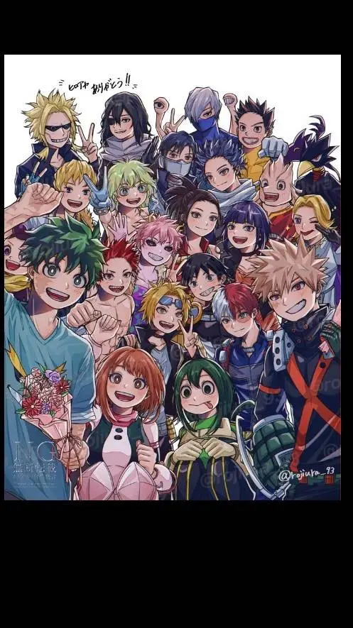 ai character: mha ita❤ background