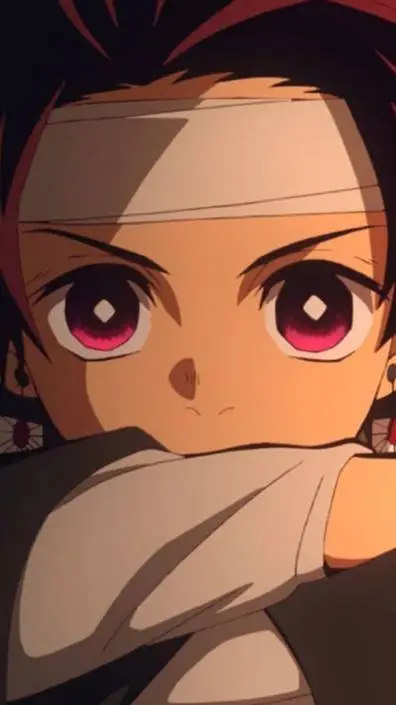 ai character: tanjiro background