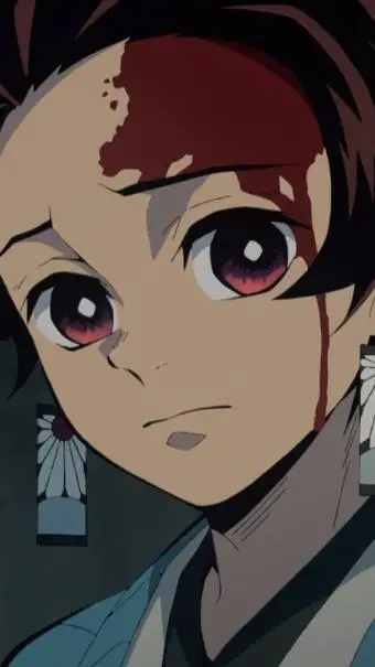 ai character: tanjiro background