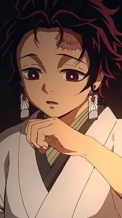 ai character: tanjiro background