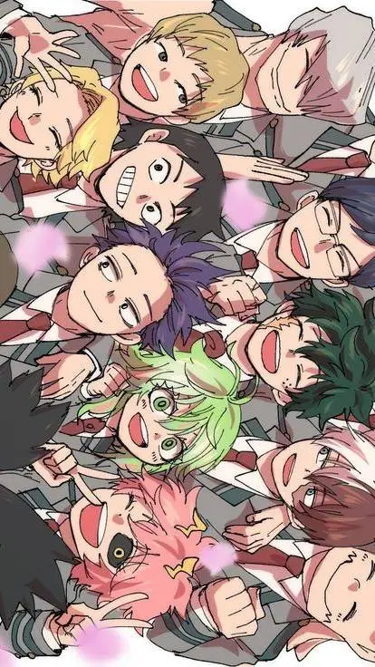 ai character: mha y are deku background