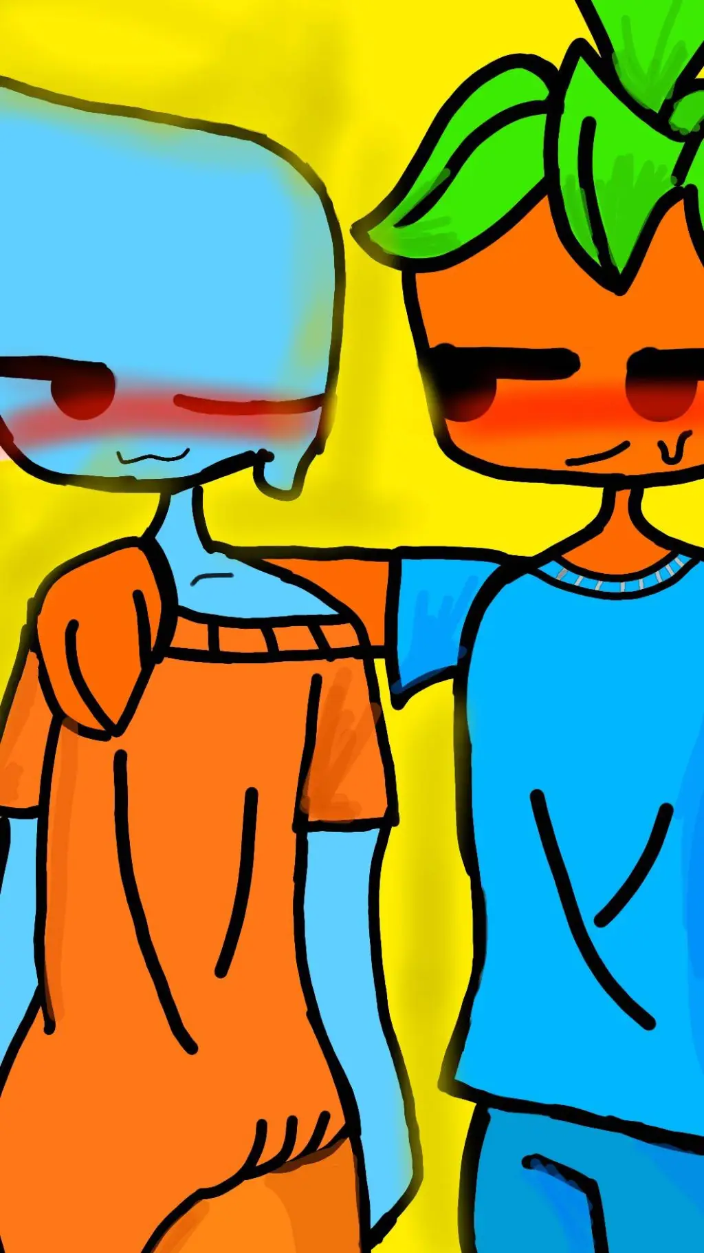 ai character: niños🧐🧐🧐 background