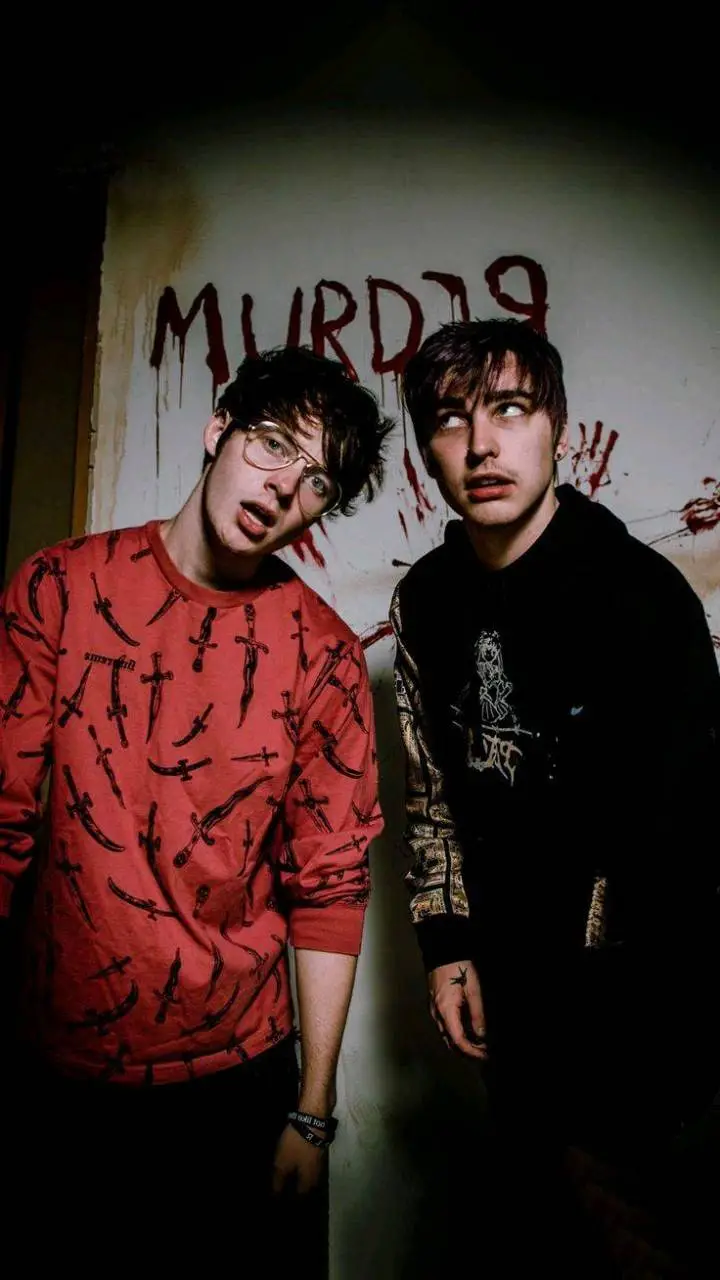 ai character: Sam and Colby  background