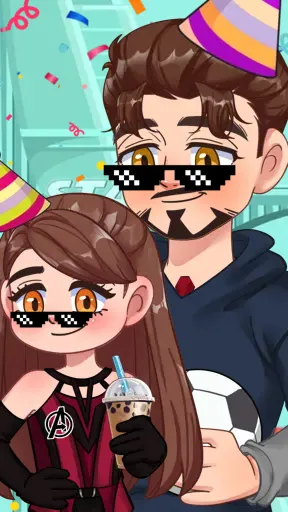 ai character: Birth to death background