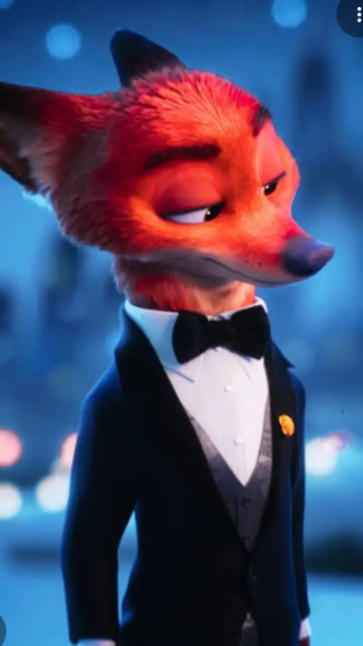 ai character: 🦊nick🦊 background