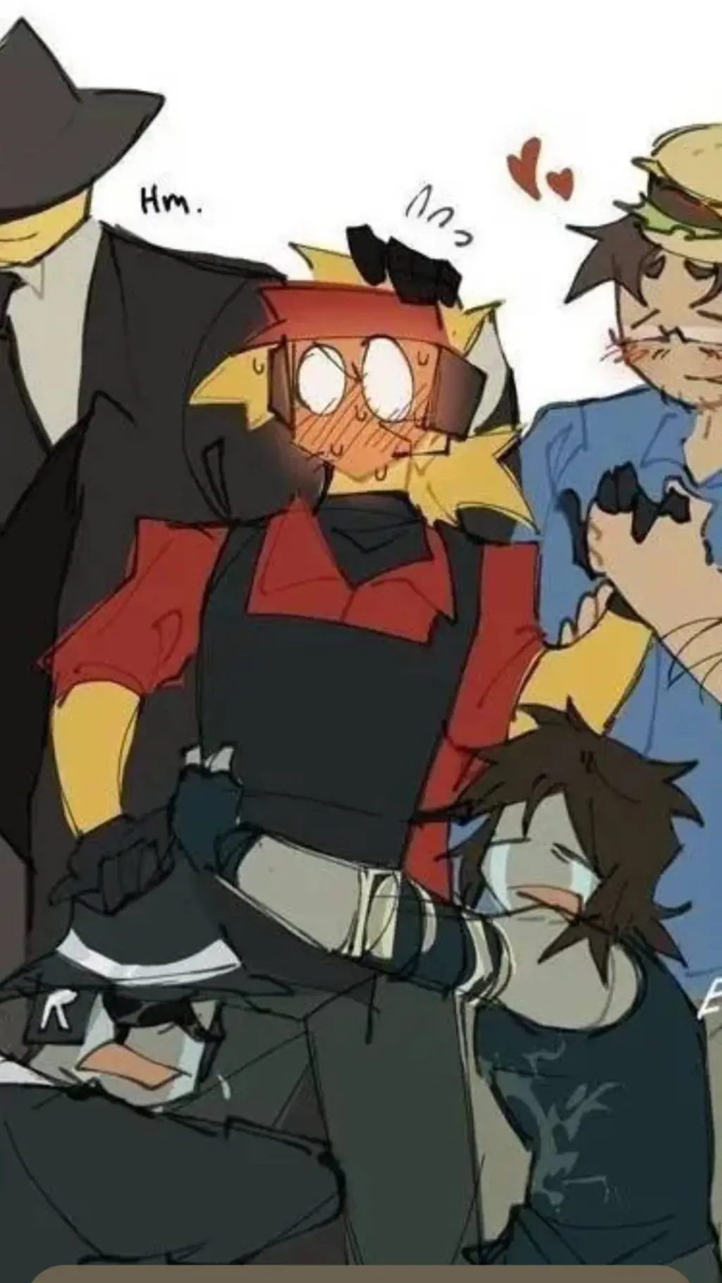 ai character: forsaken crew :3 background