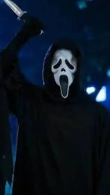 ai character: Ghostface ~ background