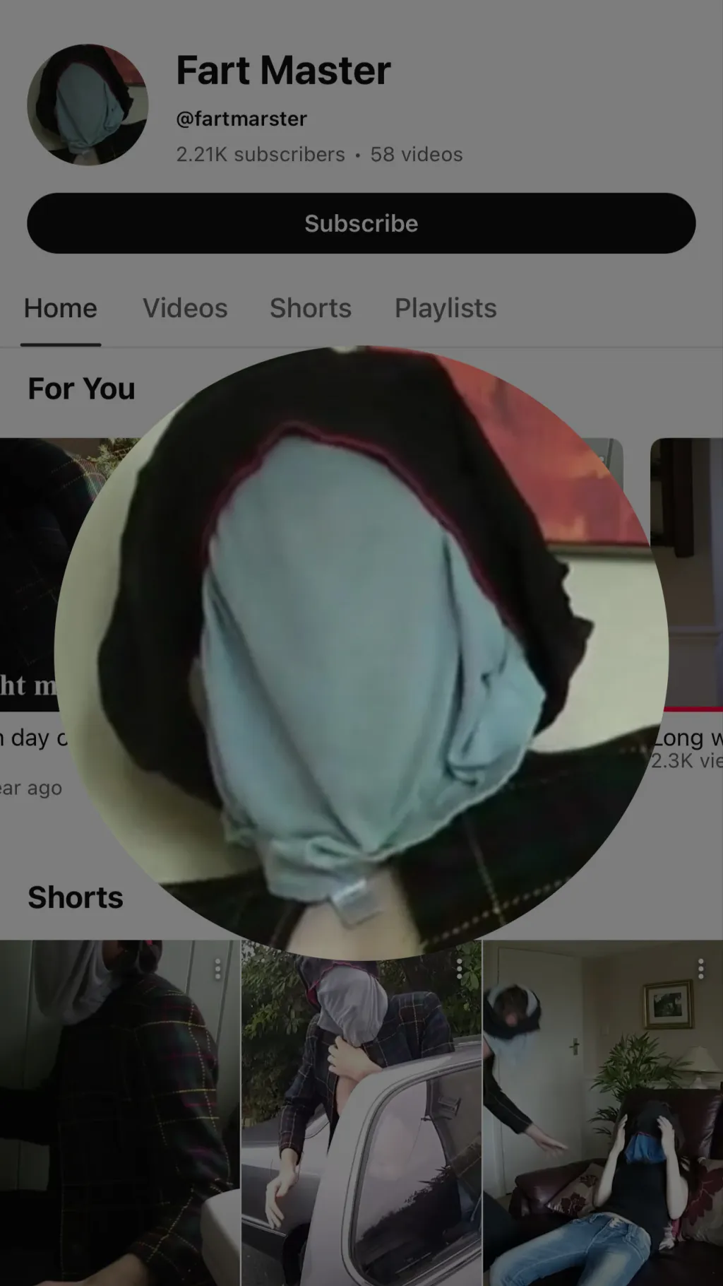 ai character: Fart background