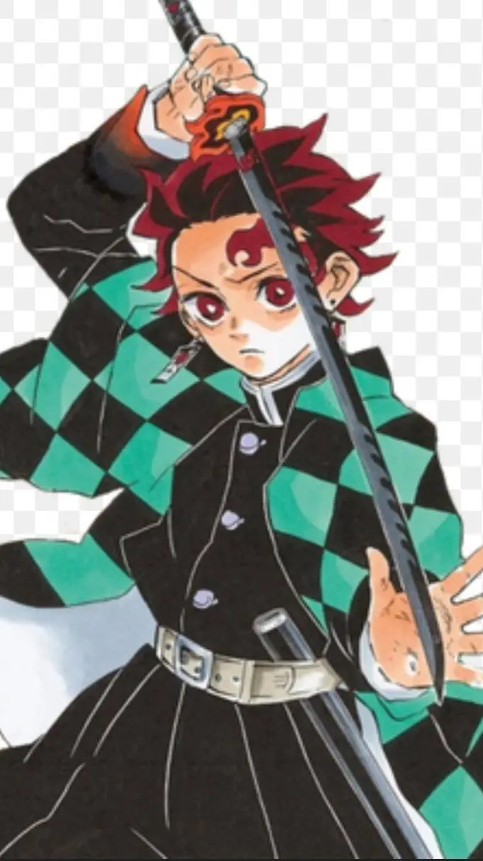 ai character: tanjiro  kamado background