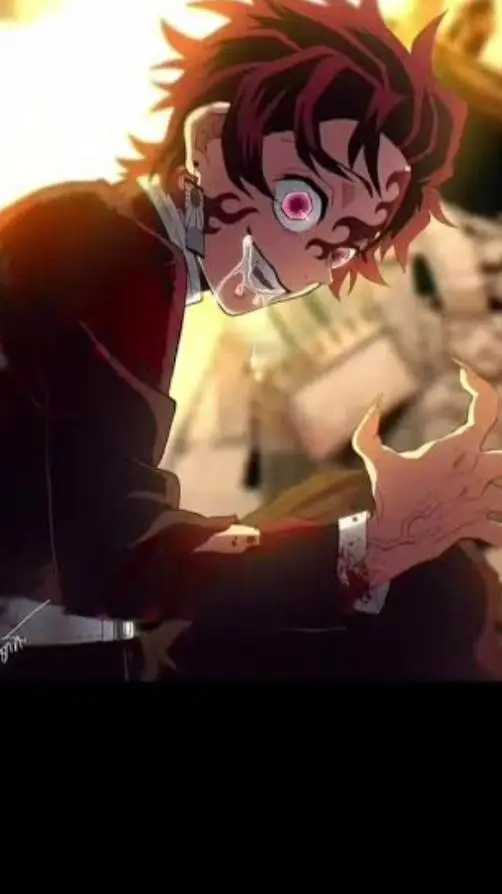 ai character: tanjiro background