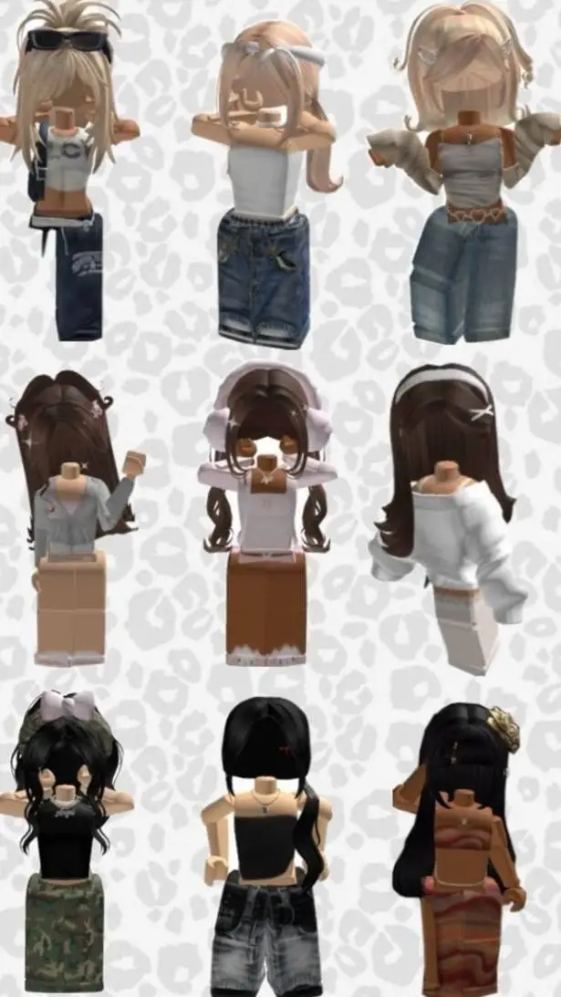 ai character: Roblox group chat  background
