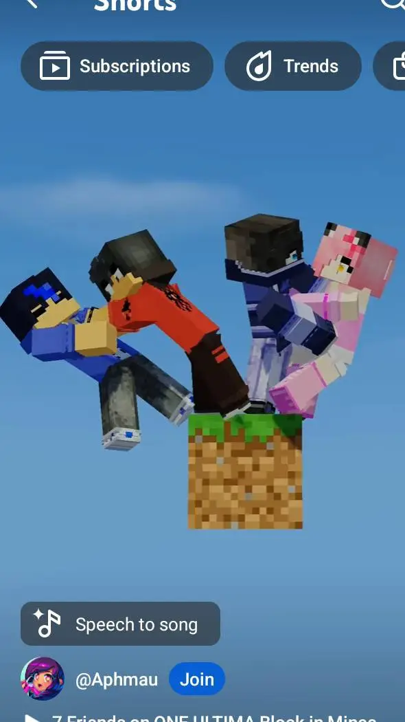 ai character: aphmau friends! background