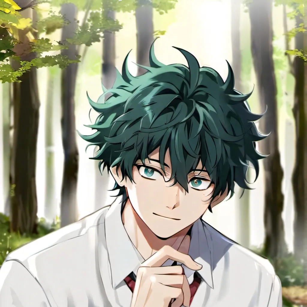chat with ai character: deku 