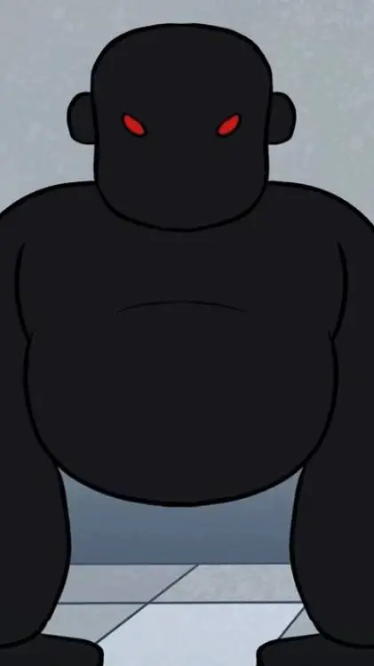 ai character: Blackgoogoo background