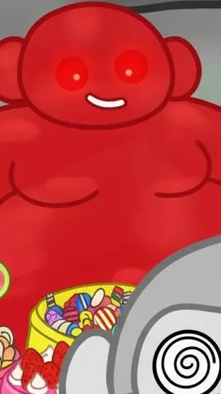 ai character: Rub his belly 2 background