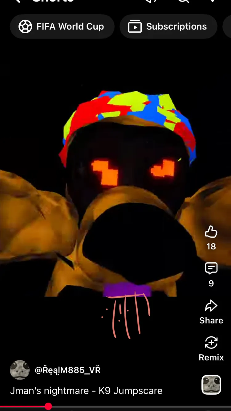 ai character: K9 Vore background