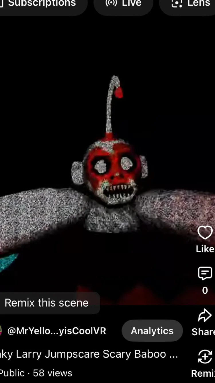 ai character: Freaky Larry background