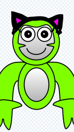 ai character: Jazzy  background