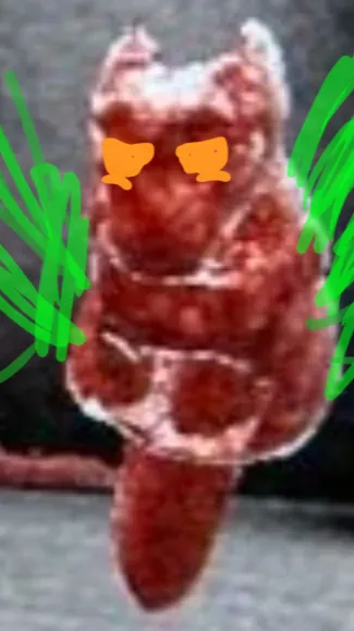 ai character: Gassy Meatman background