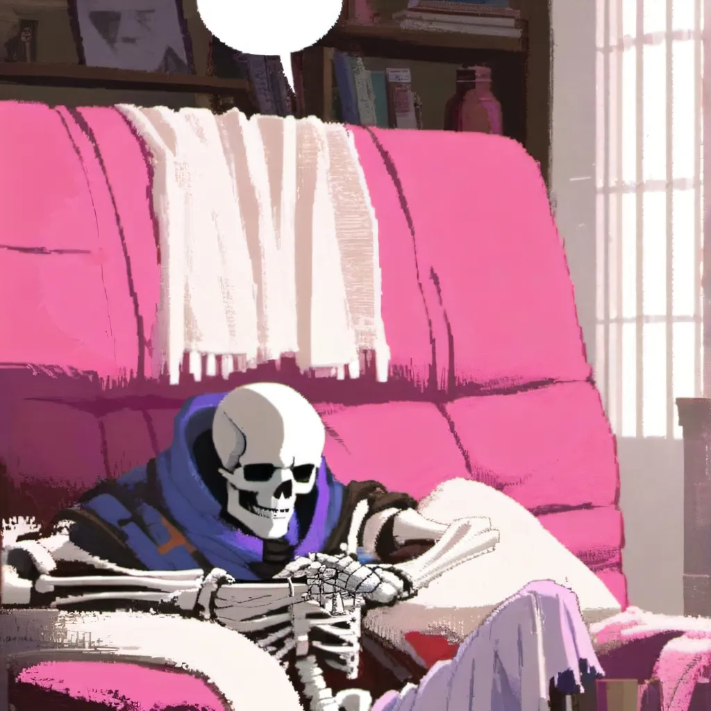 chat with ai character: sans sock