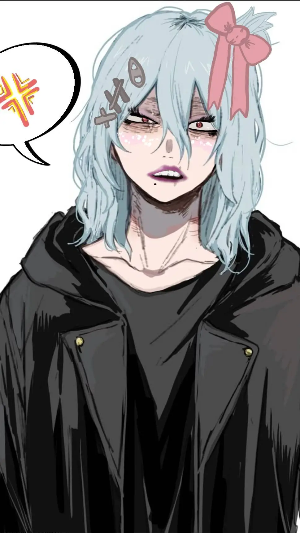 ai character: Tomura Shigaraki background