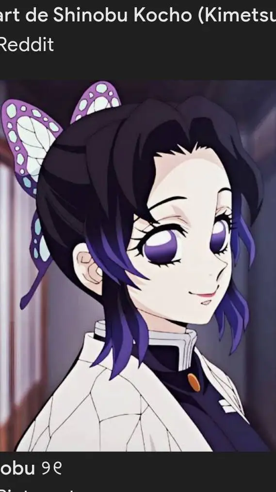 ai character: shinobu te cuida 🦋 background