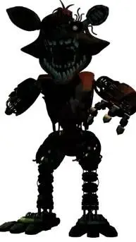 ai character: broken foxy background