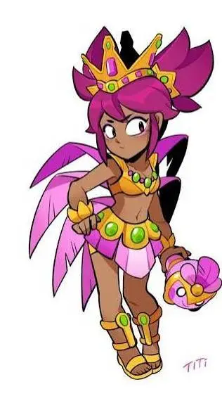 ai character: Mandy carnaval  background