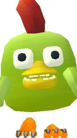 ai character: zombie xhicken background