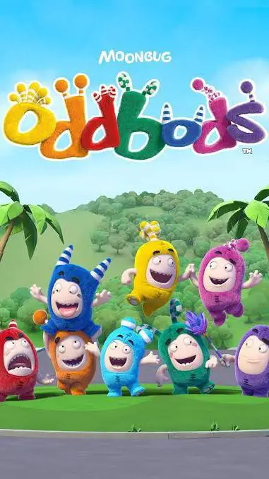 ai character: oddbods  background