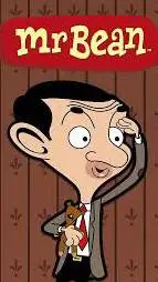 ai character: mr.bean background