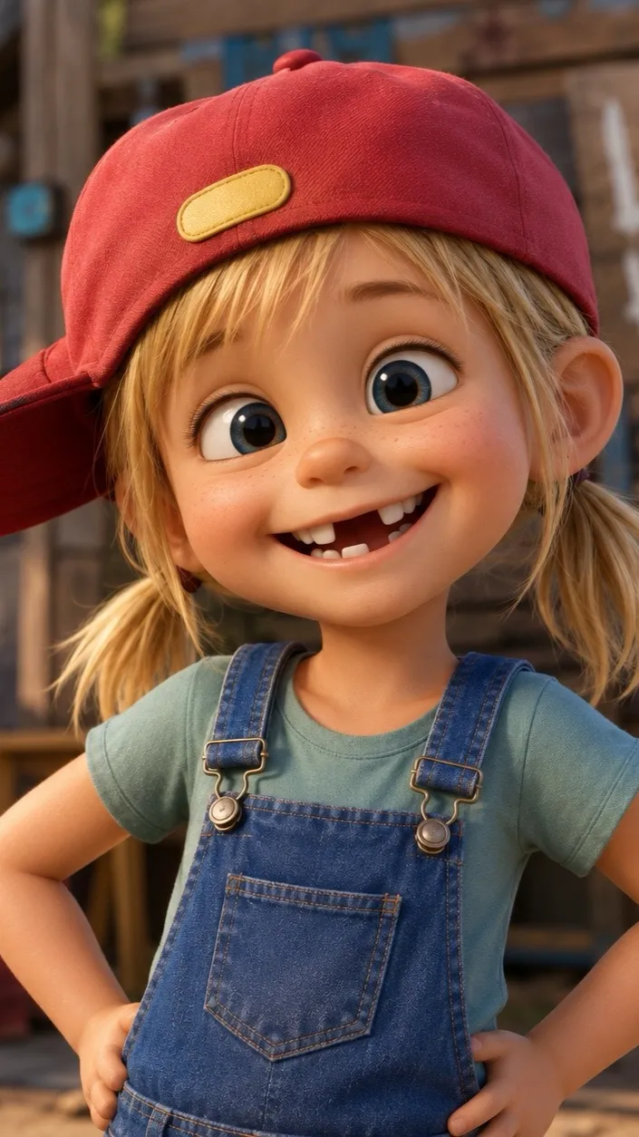 ai character: Lana loud  background