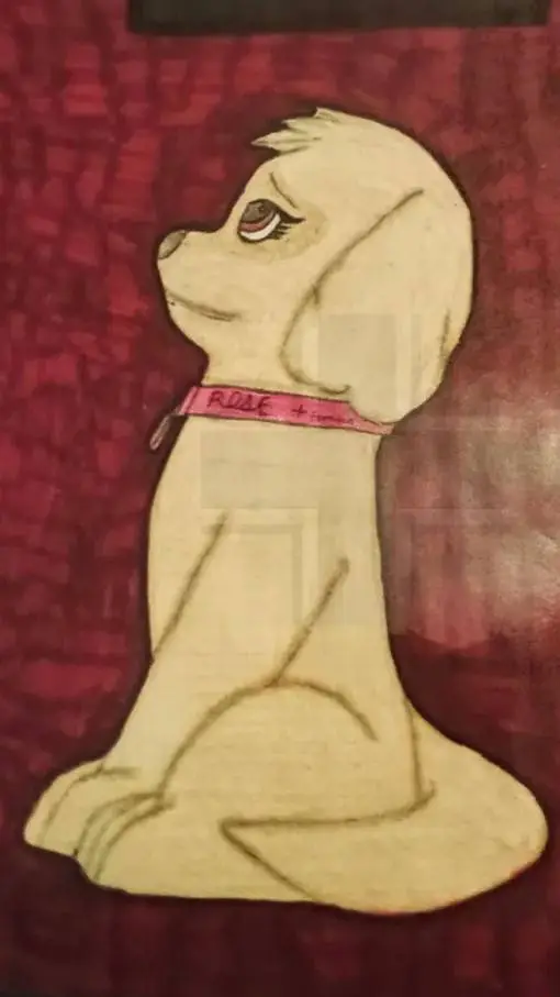 ai character: Rose background